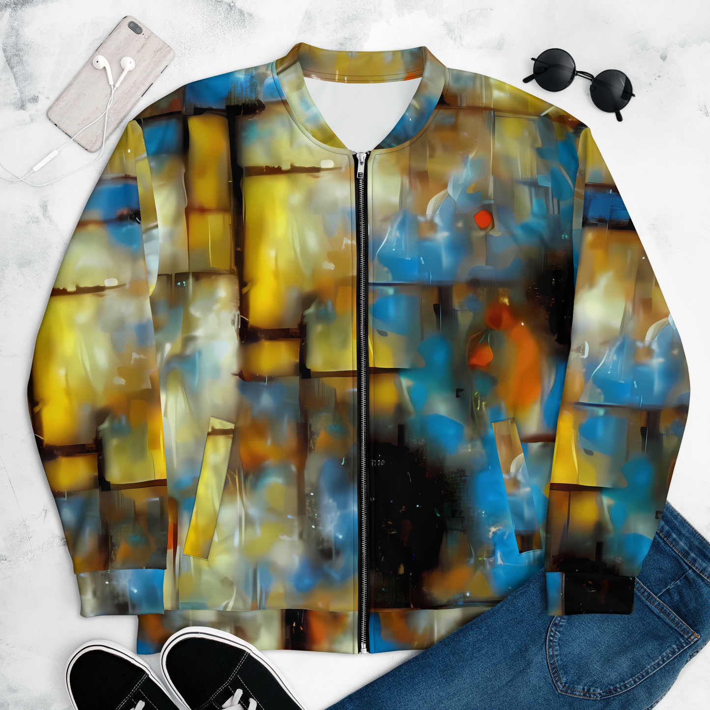 Bomber Jacket - Kohn Cubism