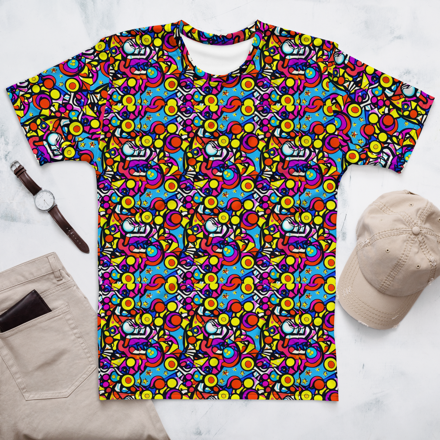 Men's Crew Neck T-Shirt - Stellar Circus