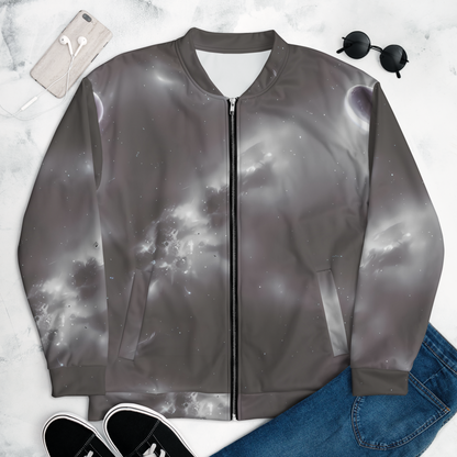 Bomber Jacket - Silver Nebula