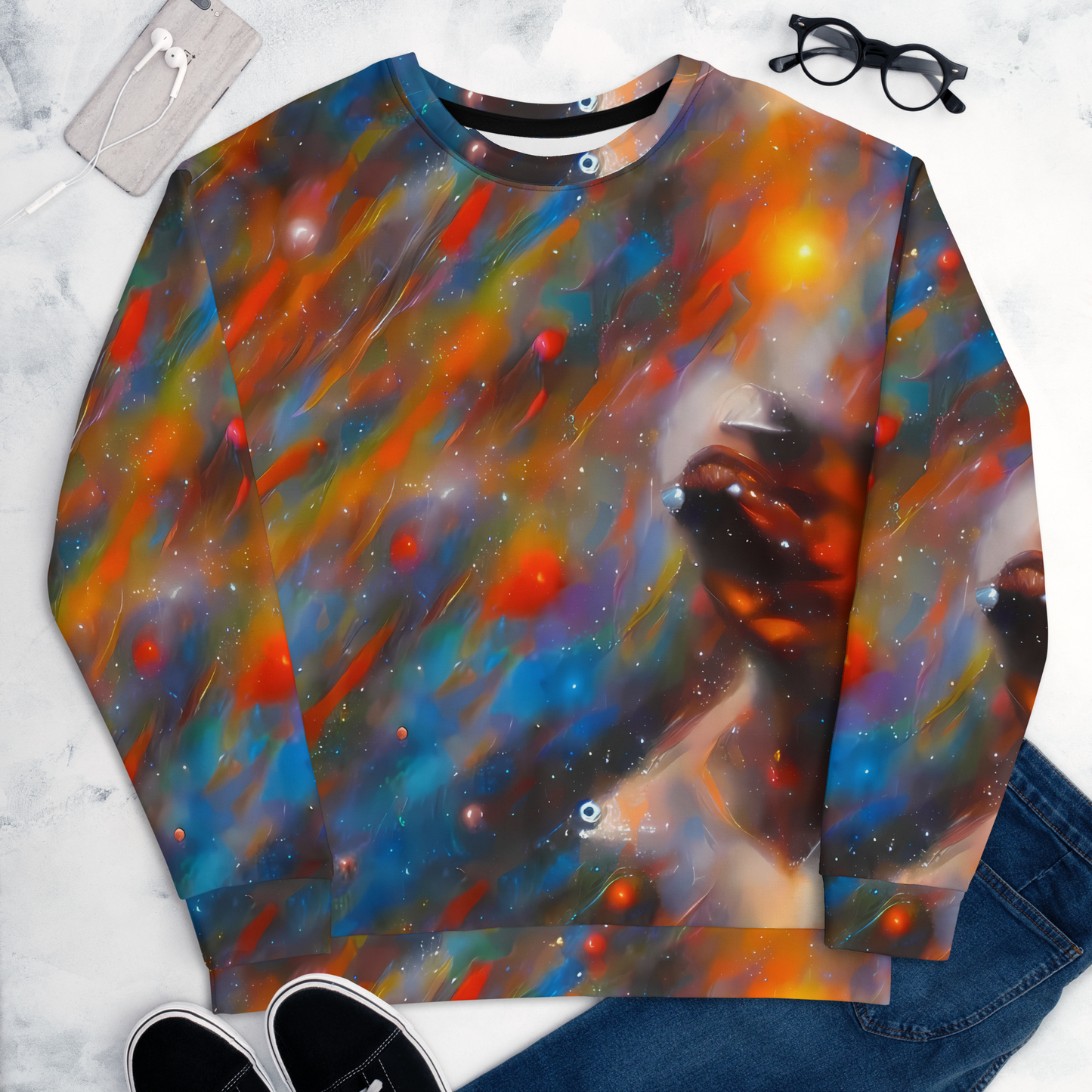 Sweatshirt - Painterly Void