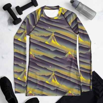 Women's Rash Guard - Surreal Summit
