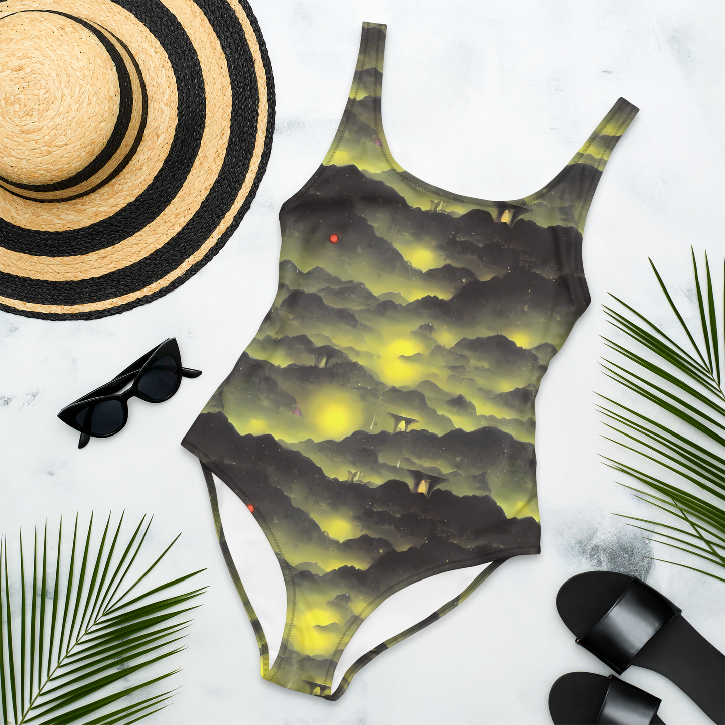 One-Piece Swimsuit - Spectral Isle