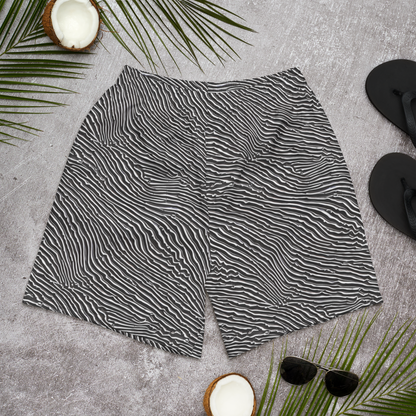 Men's Athletic Shorts - Hypnotic Waves