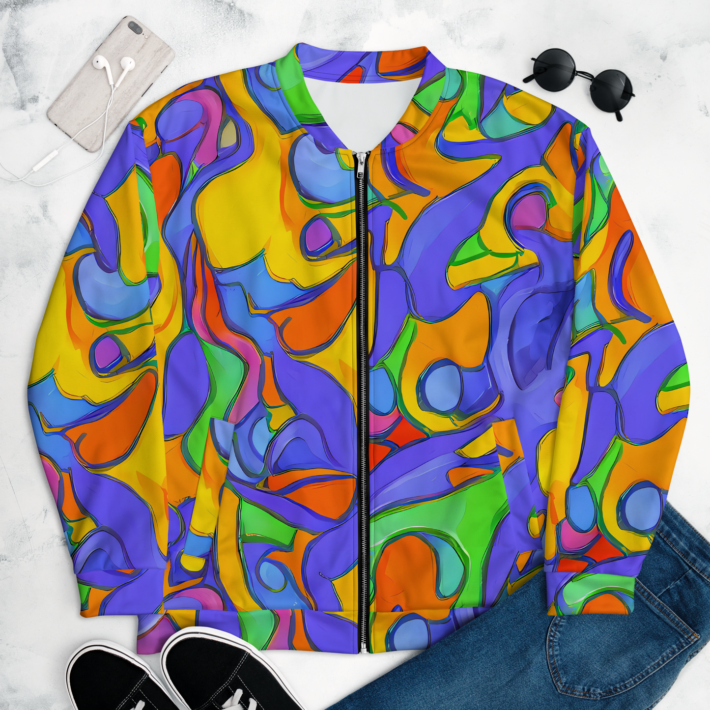 Bomber Jacket - Joffe Swirl