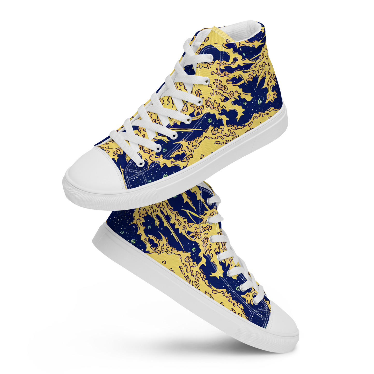 Women's High Top Canvas Shoes - Celestial Ridge