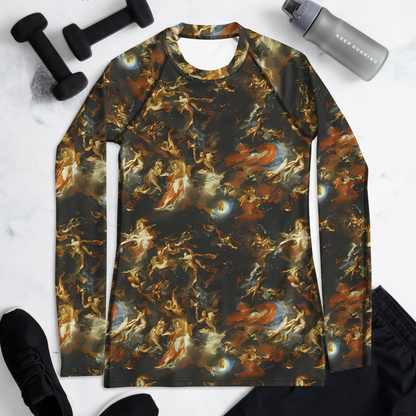 Women's Rash Guard - Van Dyck Vortex