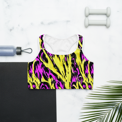 Sports Bra - Neon Savanna