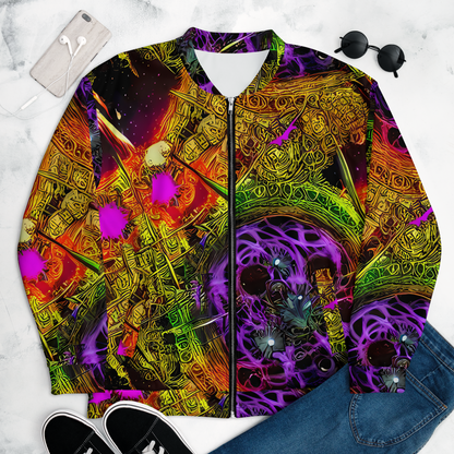 Bomber Jacket - Neon Glyphworks