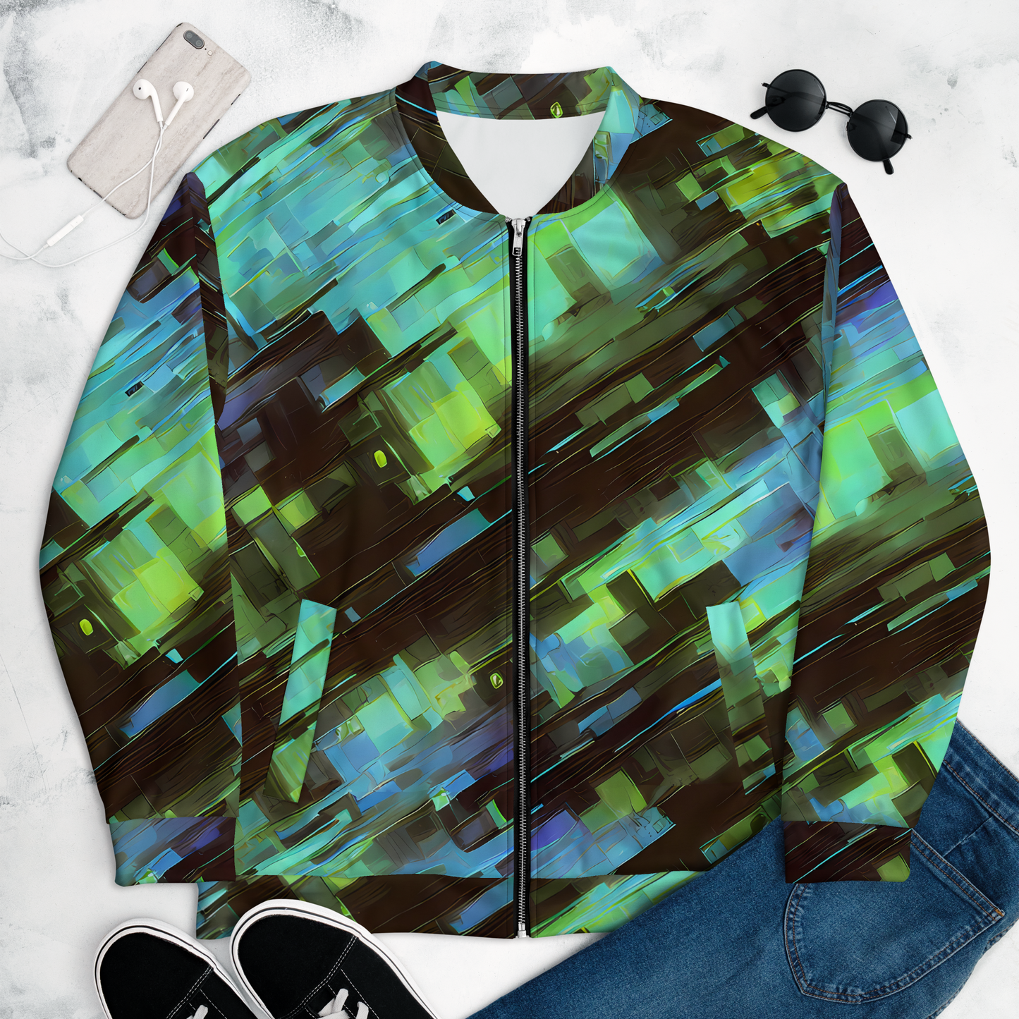 Bomber Jacket - Cyber Shard