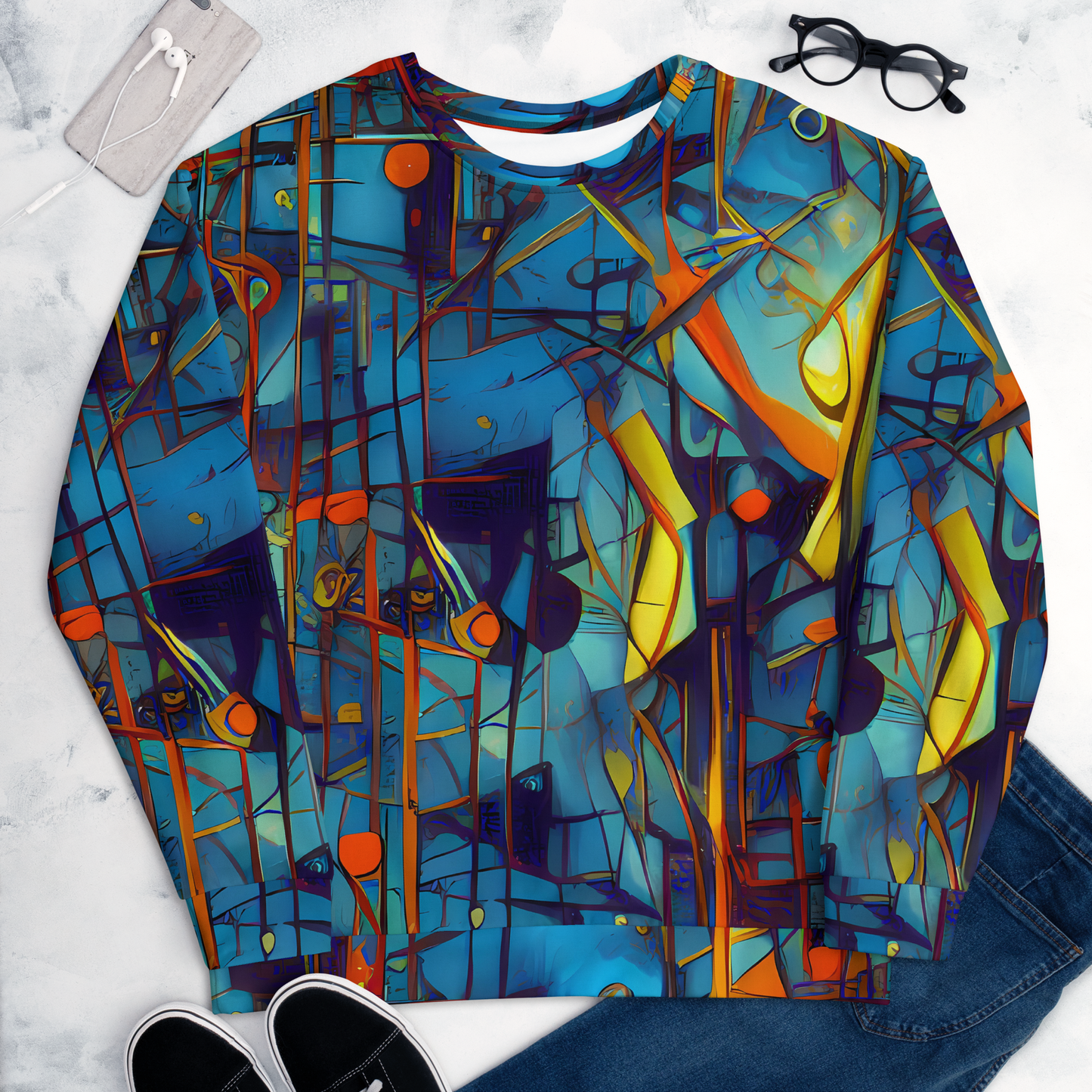 Sweatshirt - Abstract Eddy