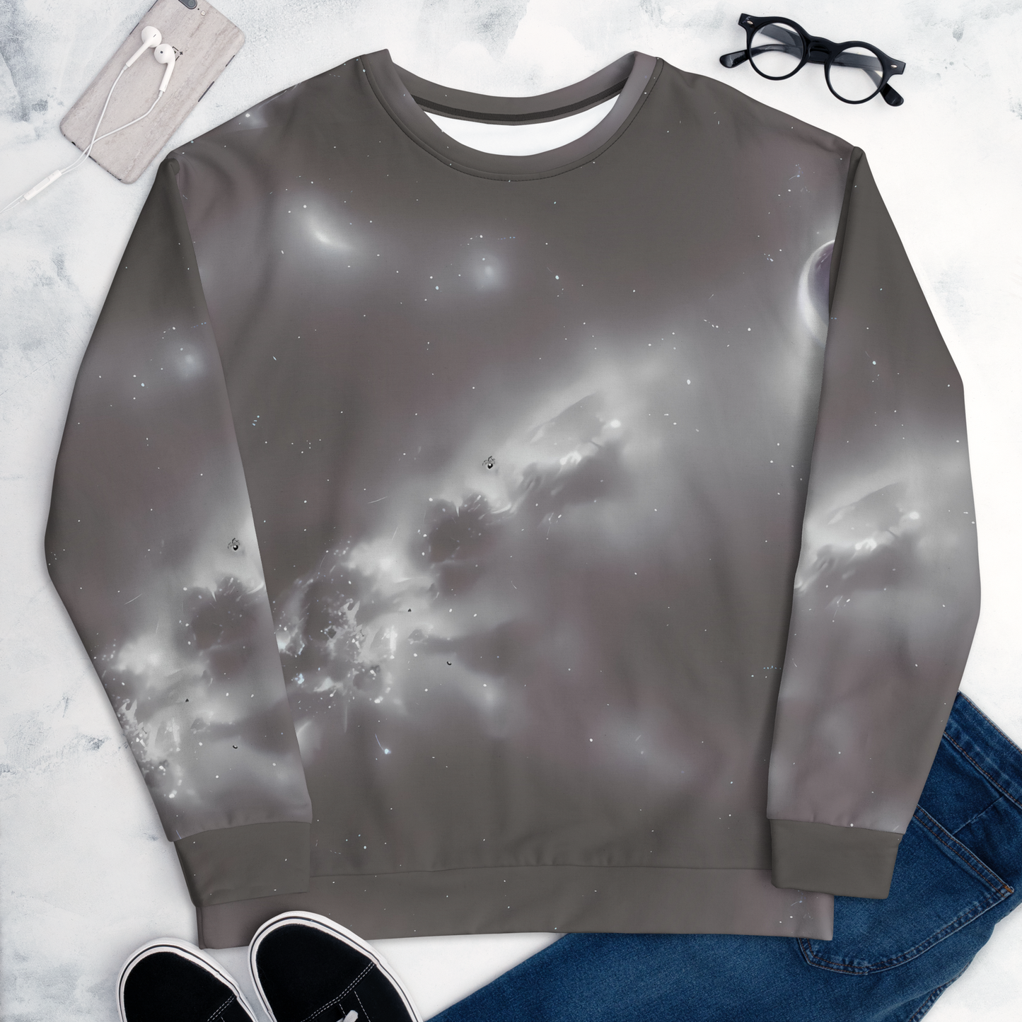 Sweatshirt - Silver Nebula