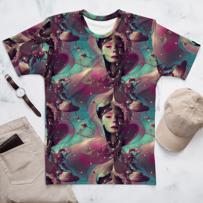 Men's Crew Neck T-Shirt - Nouveau Galaxy