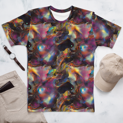 Men's Crew Neck T-Shirt - Cosmic Fusion