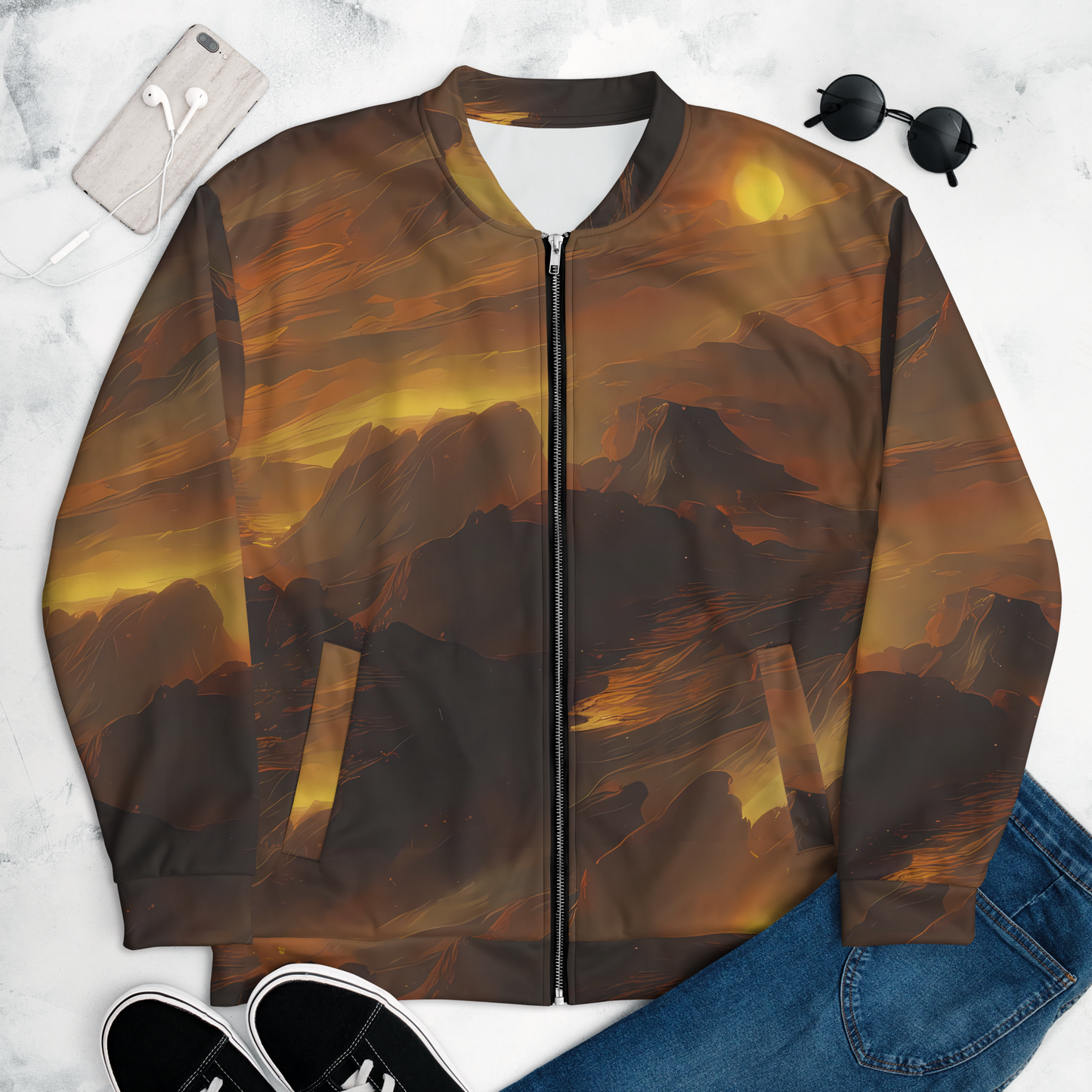 Bomber Jacket - Sunset Shores