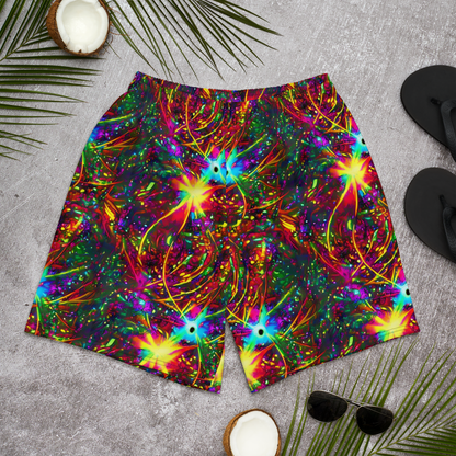 Men's Athletic Shorts - Stellar Burst