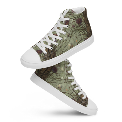 Men's High Top Canvas Shoes - Kowch's Enigma
