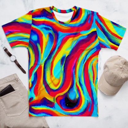 Men's Crew Neck T-Shirt - Stael Swirls