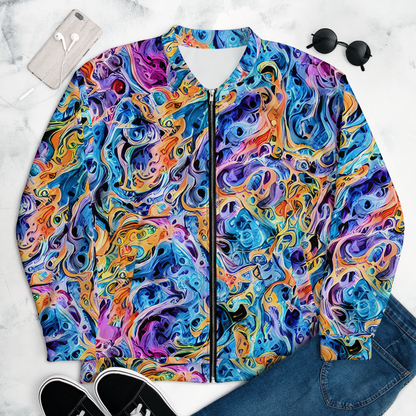 Bomber Jacket - Rococo Vortex