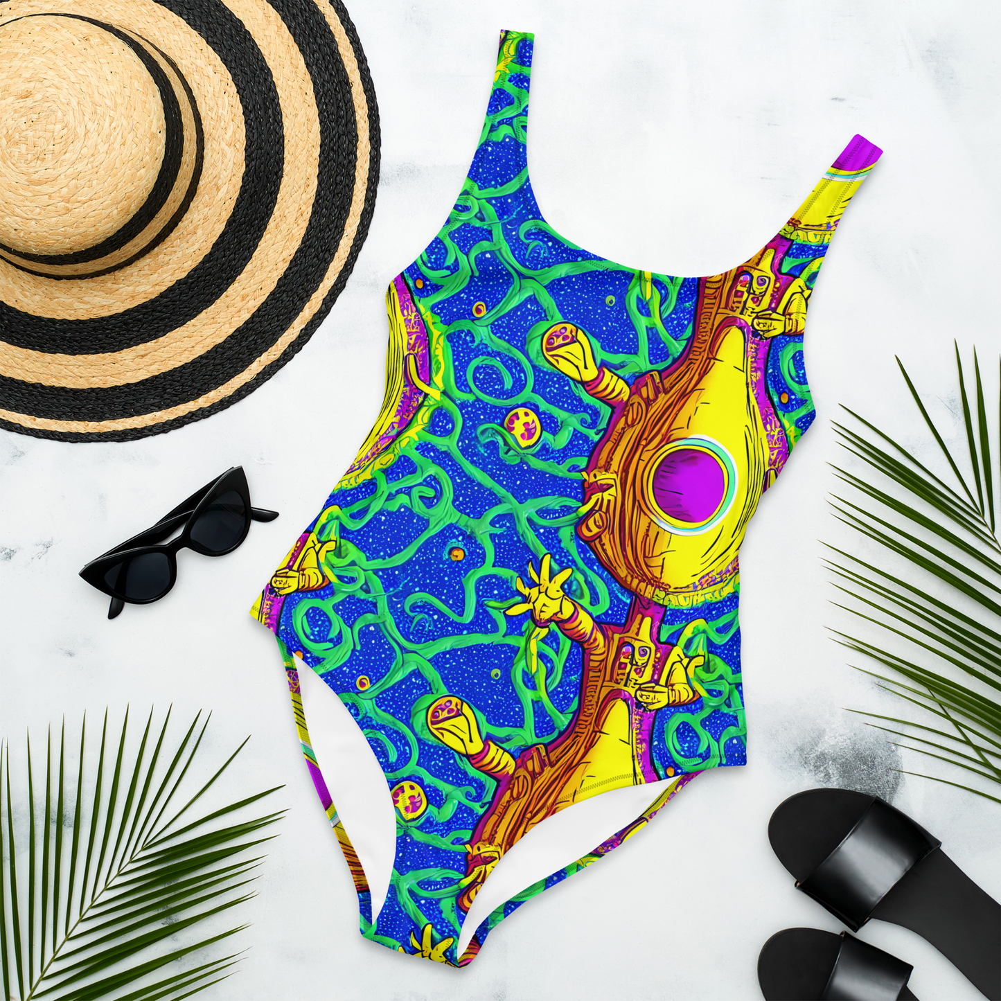 One-Piece Swimsuit - Sprawling Spectacle