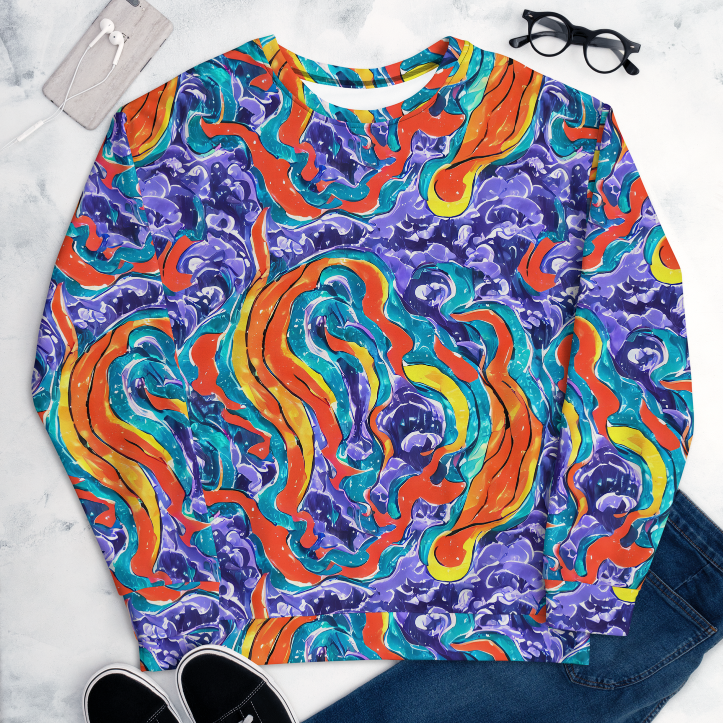 Sweatshirt - Galactic Waves