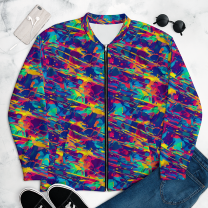 Bomber Jacket - Spectrum Streaks