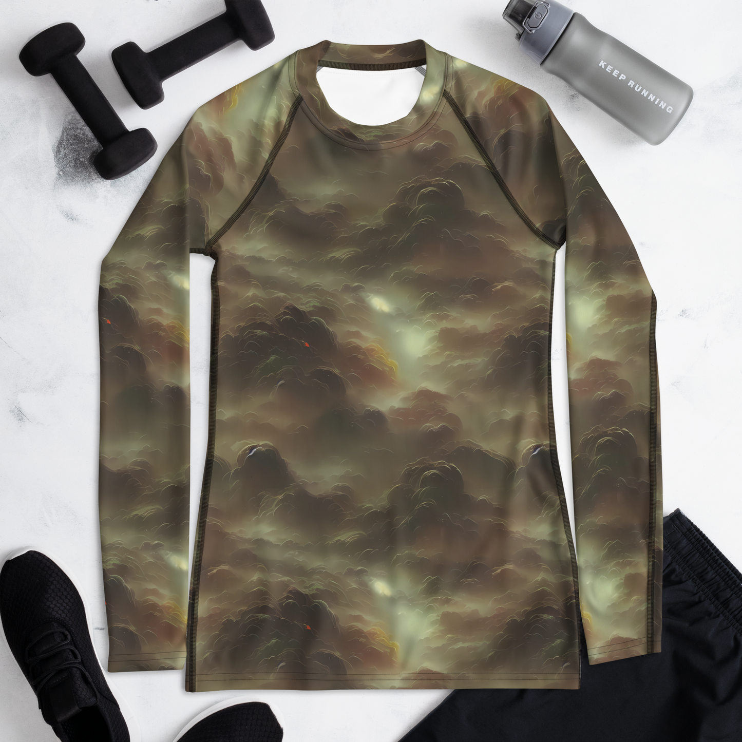 Women's Rash Guard - Celestial Dreamscape