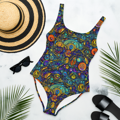 One-Piece Swimsuit - Vasnetsov Vortex