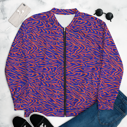 Bomber Jacket - Sapphire Swirl