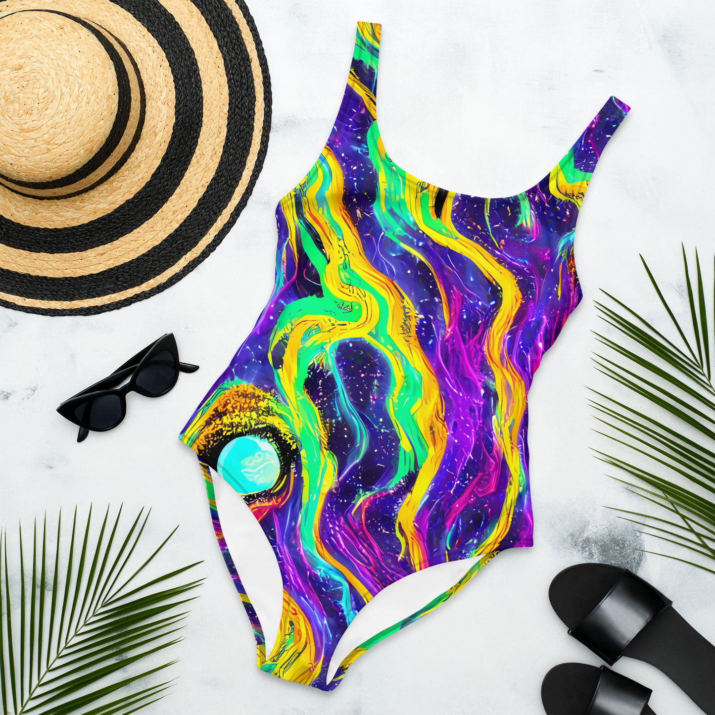 One-Piece Swimsuit - Jackson Swirl