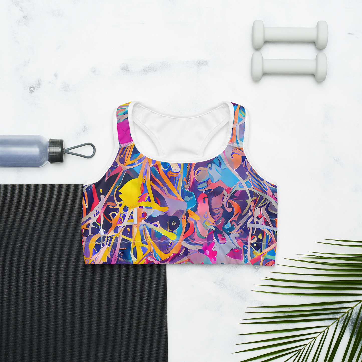 Sports Bra - Vibrant Fusion