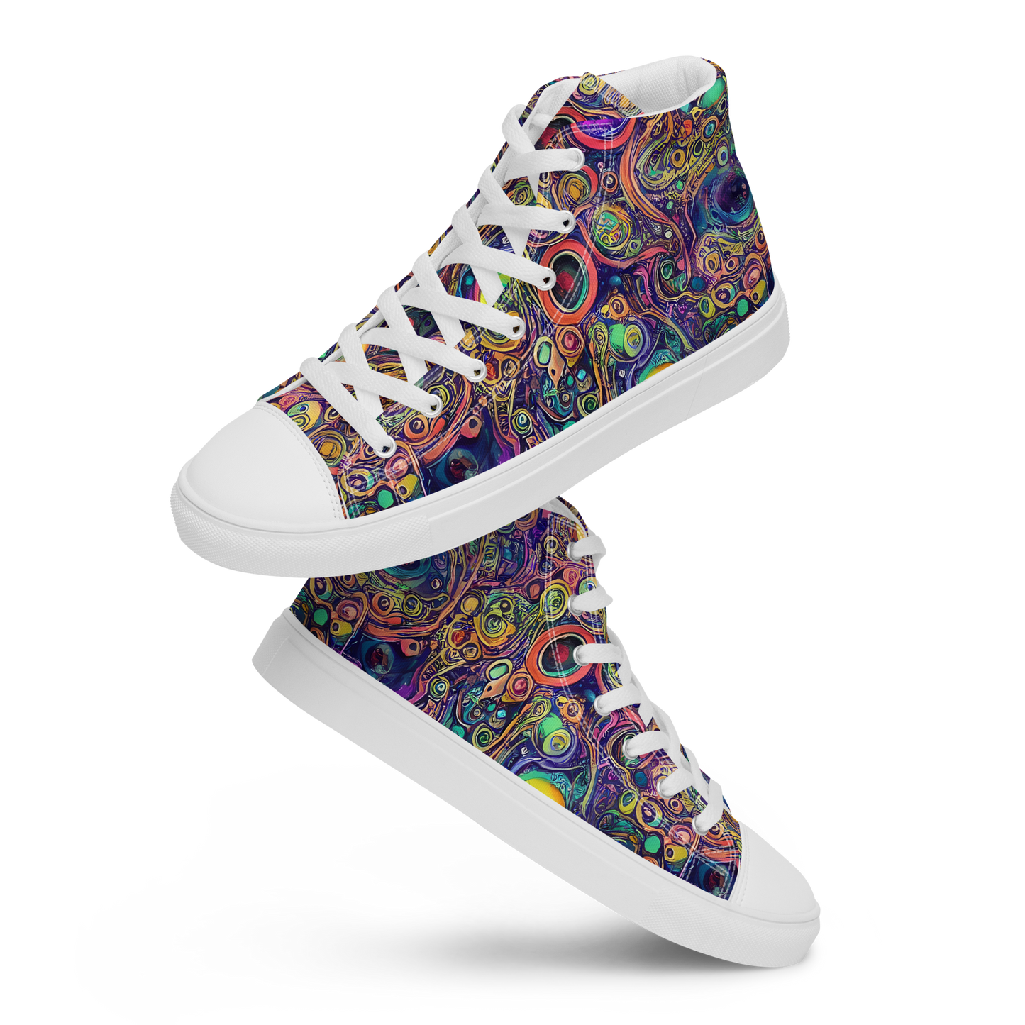 Men's High Top Canvas Shoes - Jansson's Nebula