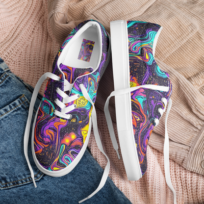 Men's Lace-Up Canvas Shoes - Hutty Nebula