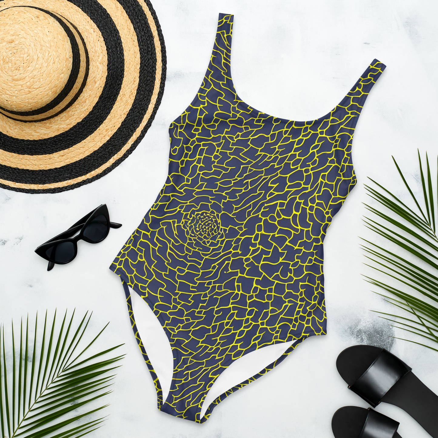 One-Piece Swimsuit - Nightshade Maze