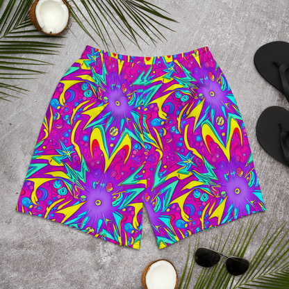 Men's Athletic Shorts - Nebula Radiance