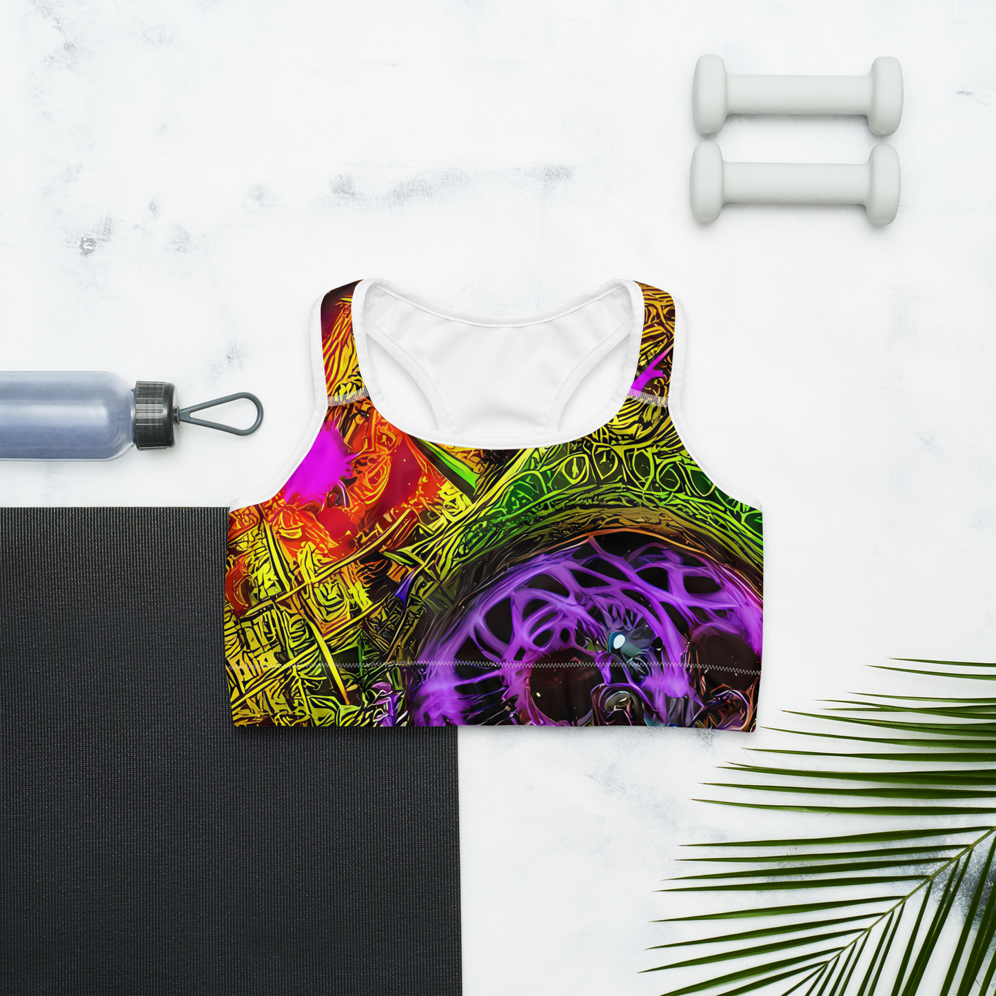 Sports Bra - Neon Glyphworks