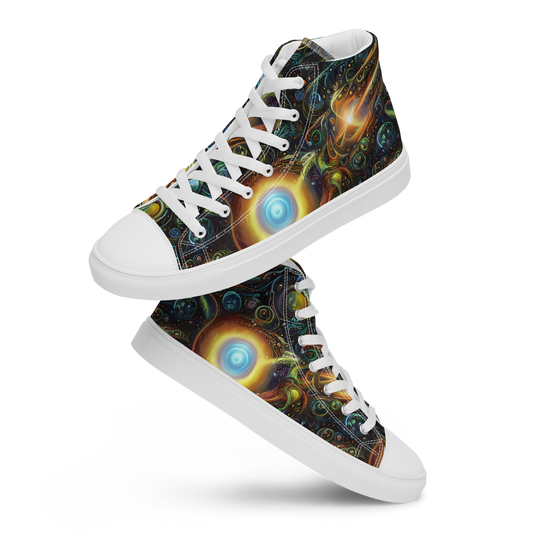 Women's High Top Canvas Shoes - Ferez Vortex