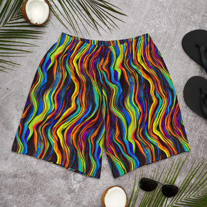 Men's Athletic Shorts - Celestial Waves