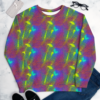 Sweatshirt - Prismatic Web