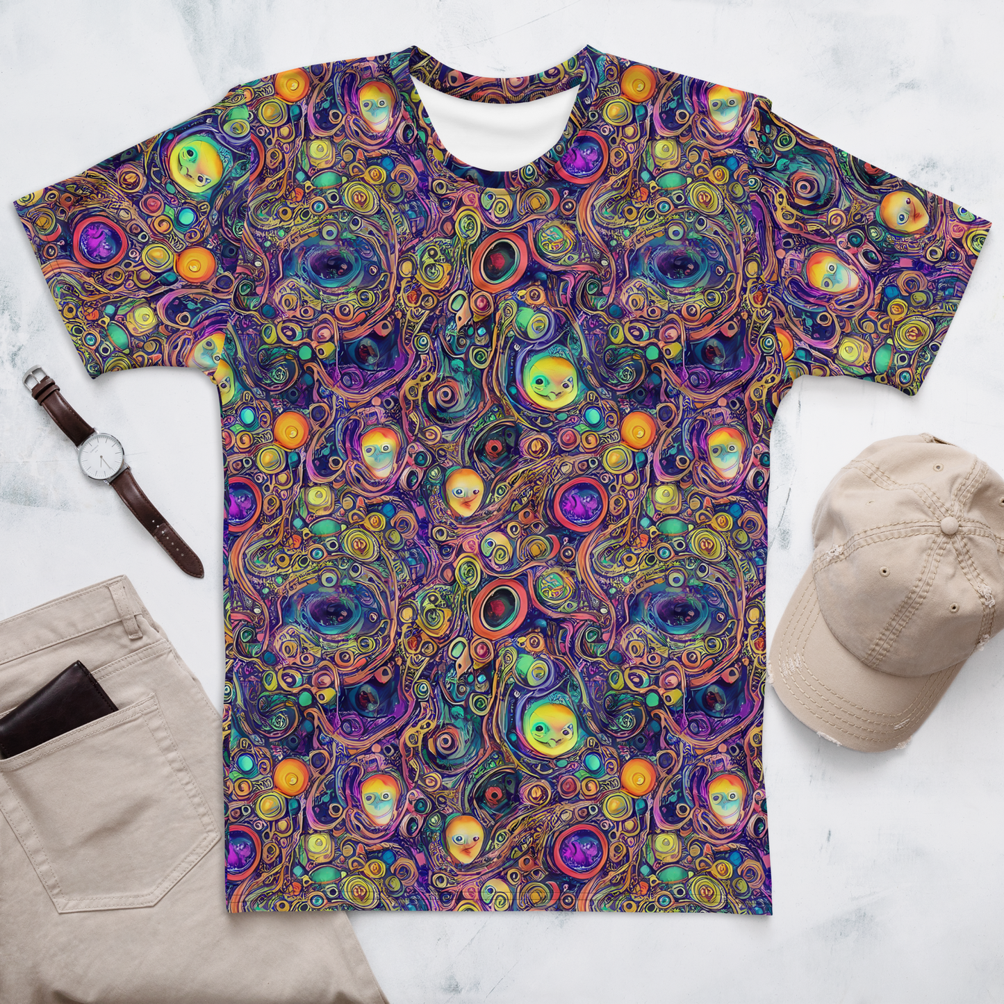 Men's Crew Neck T-Shirt - Jansson's Nebula