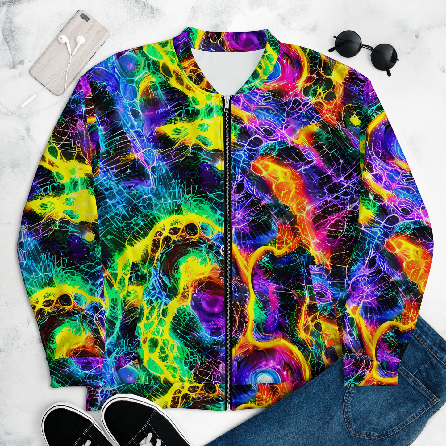 Bomber Jacket - Vivid Veil