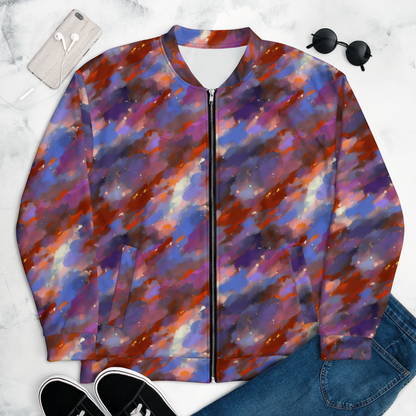 Bomber Jacket - Celestial Brushstroke