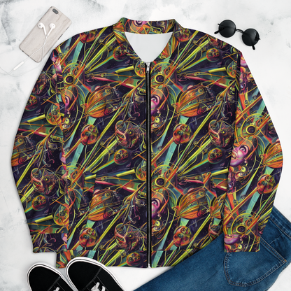 Bomber Jacket - Psychedelic Deep Space