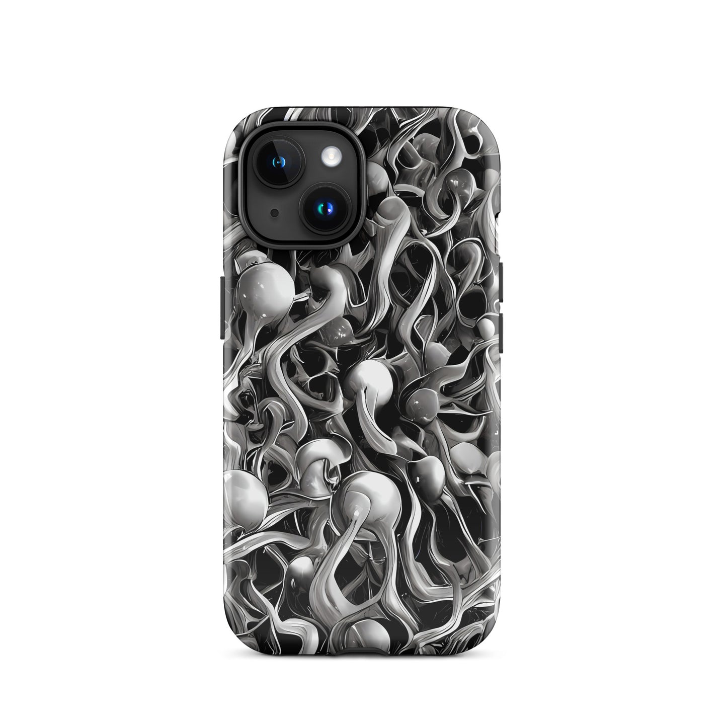 Tough Case for iPhone® - Fluid Monochrome