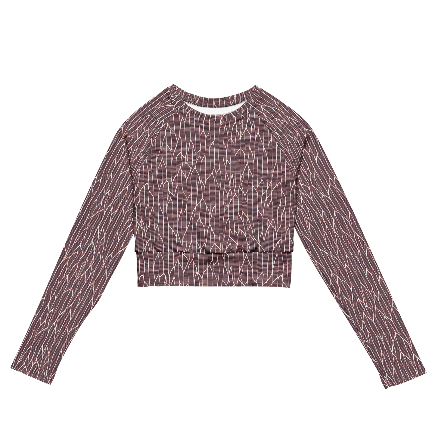 Long Sleeve Crop Top - Rustic Flow