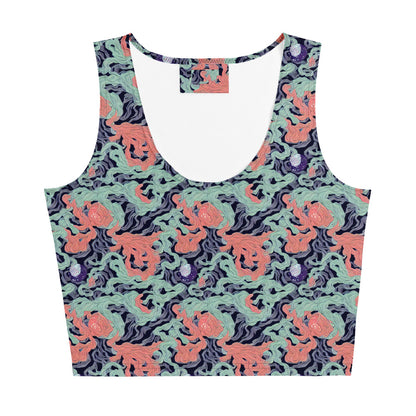 Crop Top - Cosmic Coral