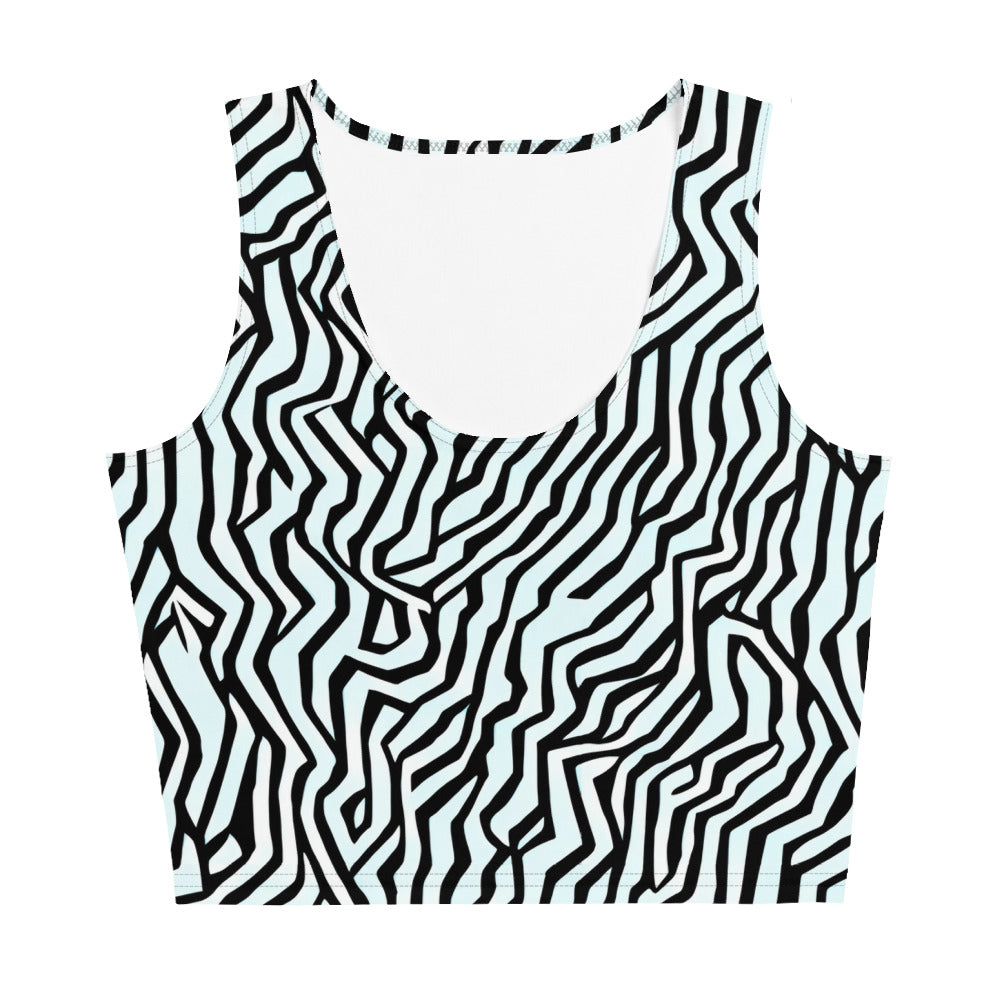 Crop Top - Echoing Stripes