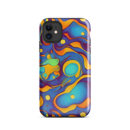 Tough Case for iPhone® - Pelton Swirl