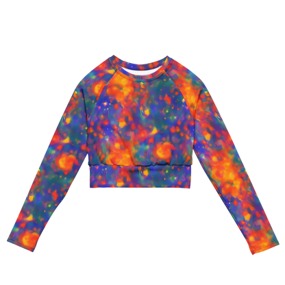 Long Sleeve Crop Top - Nolde Nebula