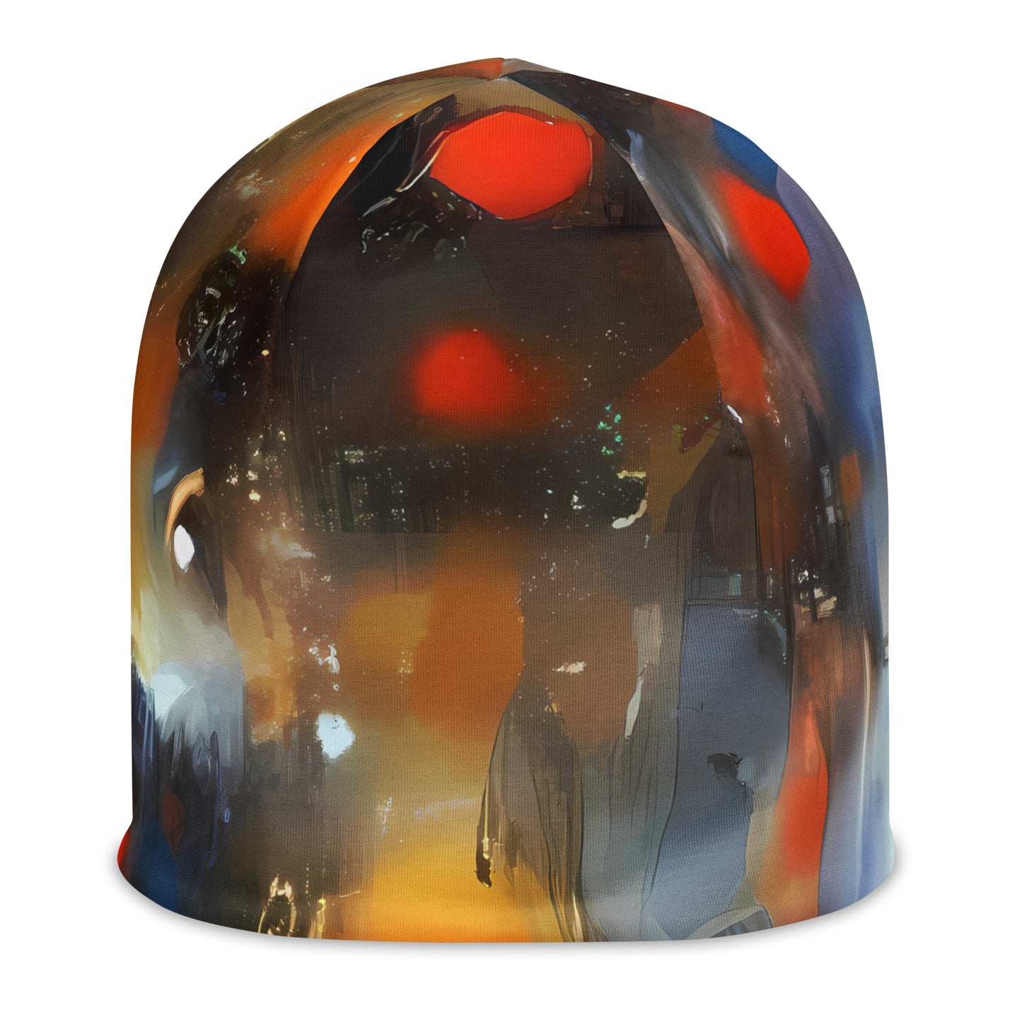 Beanie - Abstract Aqua