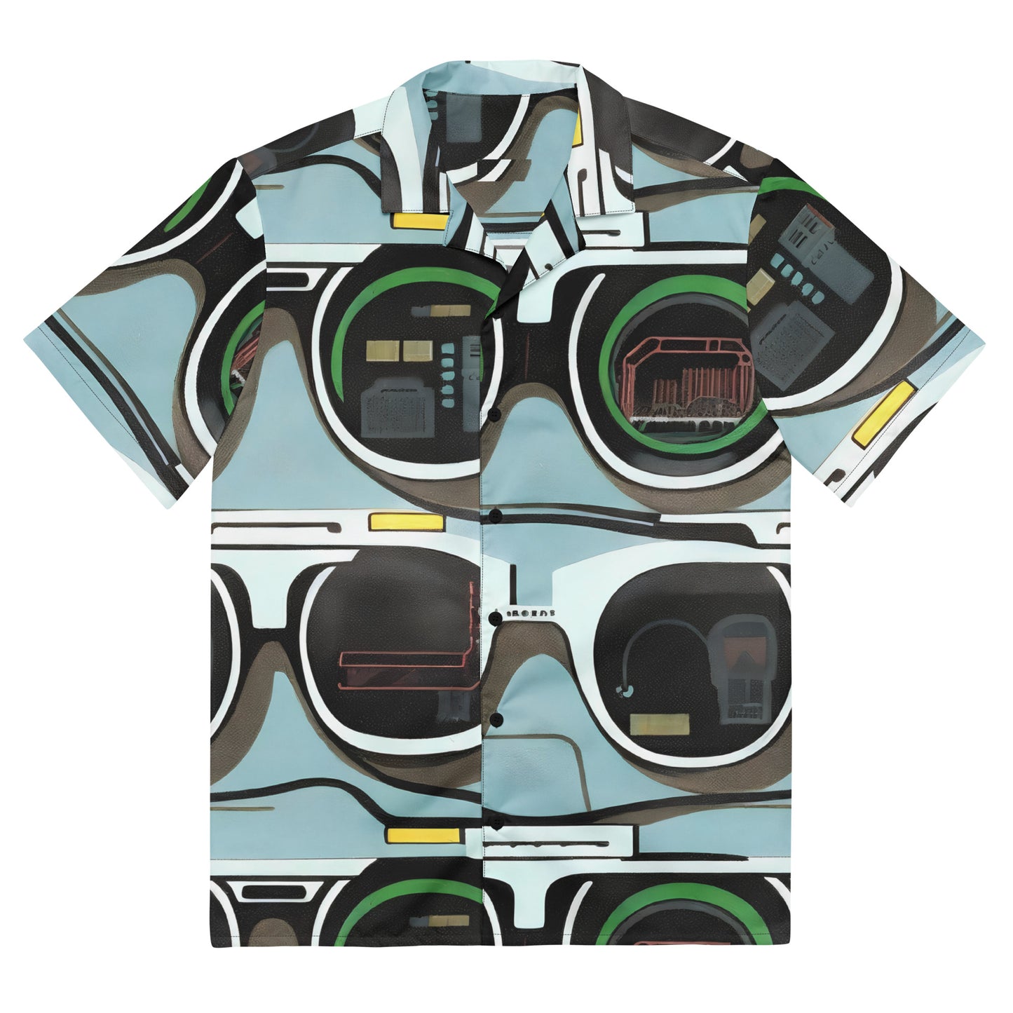 Button Shirt - Circuit Vision